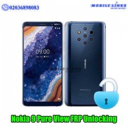 Nokia 9 PureView TA-1094 Pin/Pattern Removal + FRP Unlocking Service